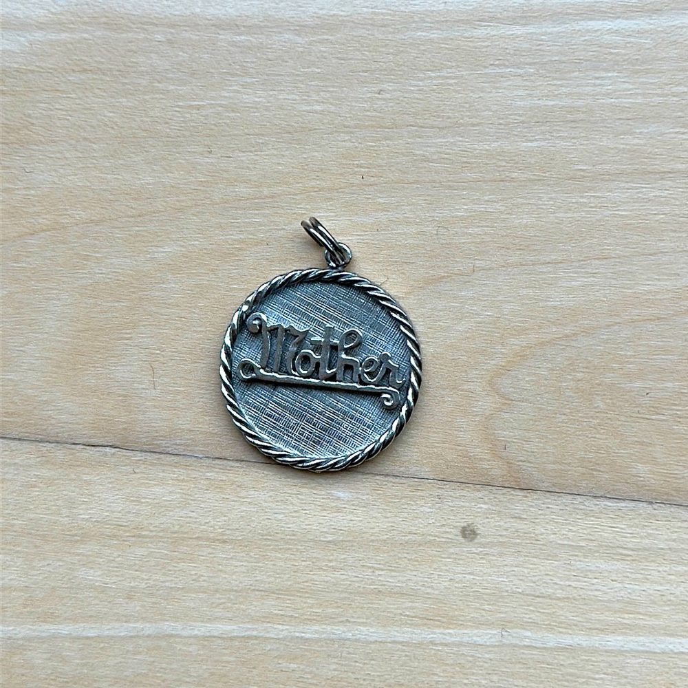 Sterling Silver Mother Charm